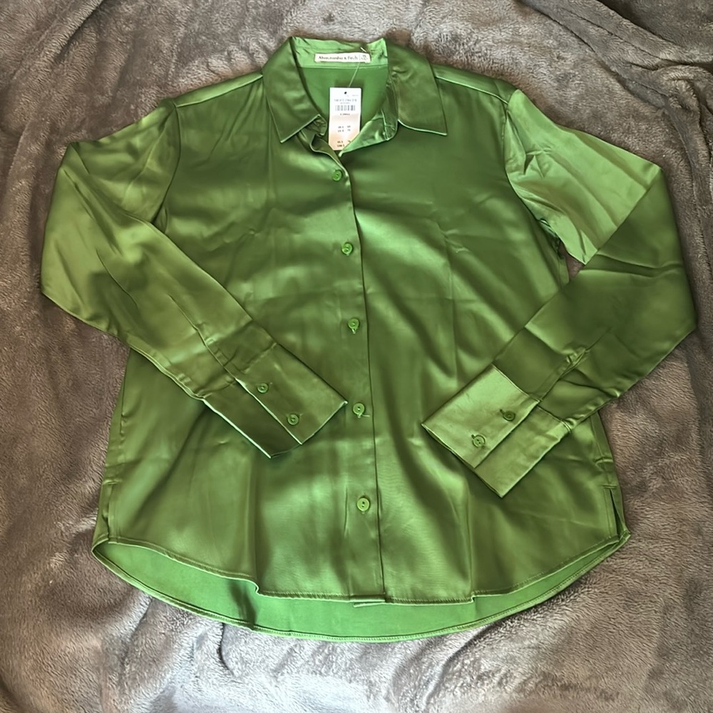 Abercrombie silk shirt